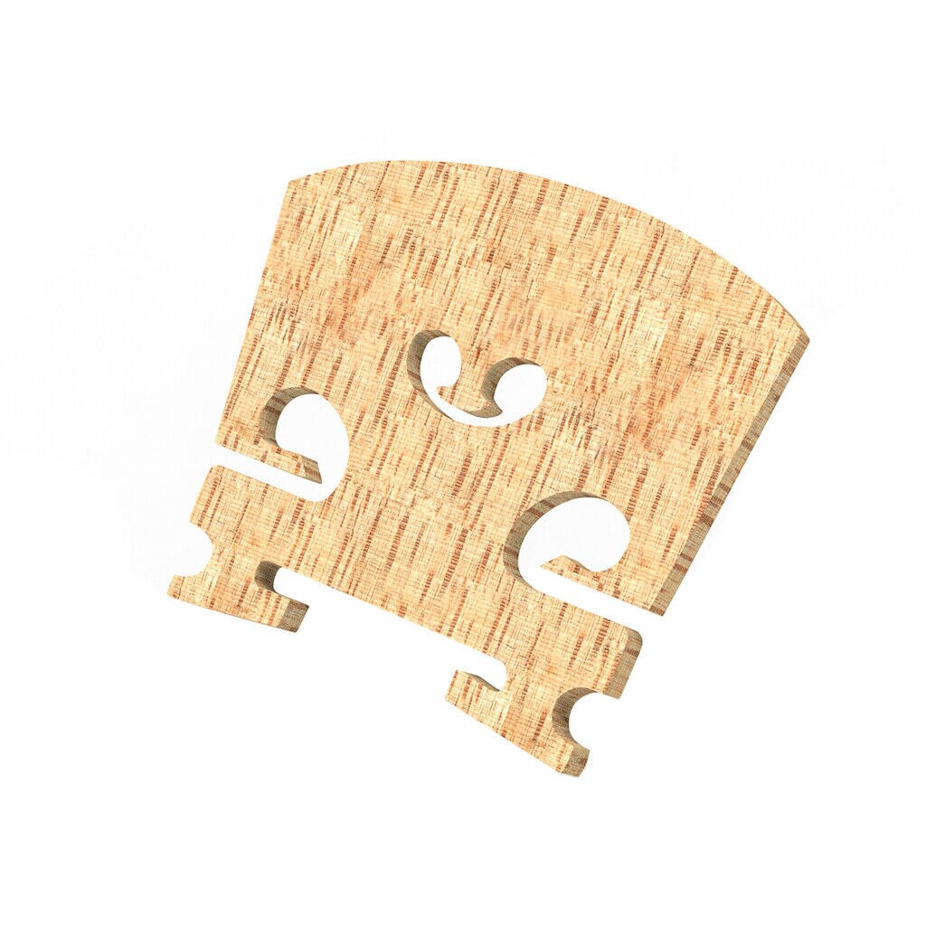 AA Grade Maple Wood Viola Bridge Selected Maple Wood Bridge For 15'' 16'' Viola Use