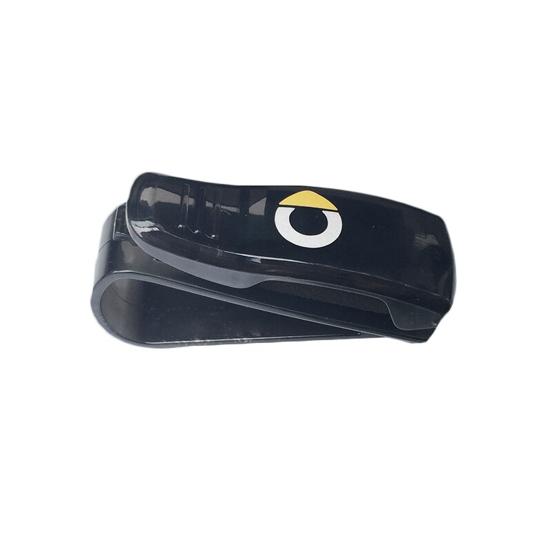 smart ABS para gafas de sol soporte para Coche Smart car tickets Clip Visor para smart 451 453 para two para Four: Black with logo