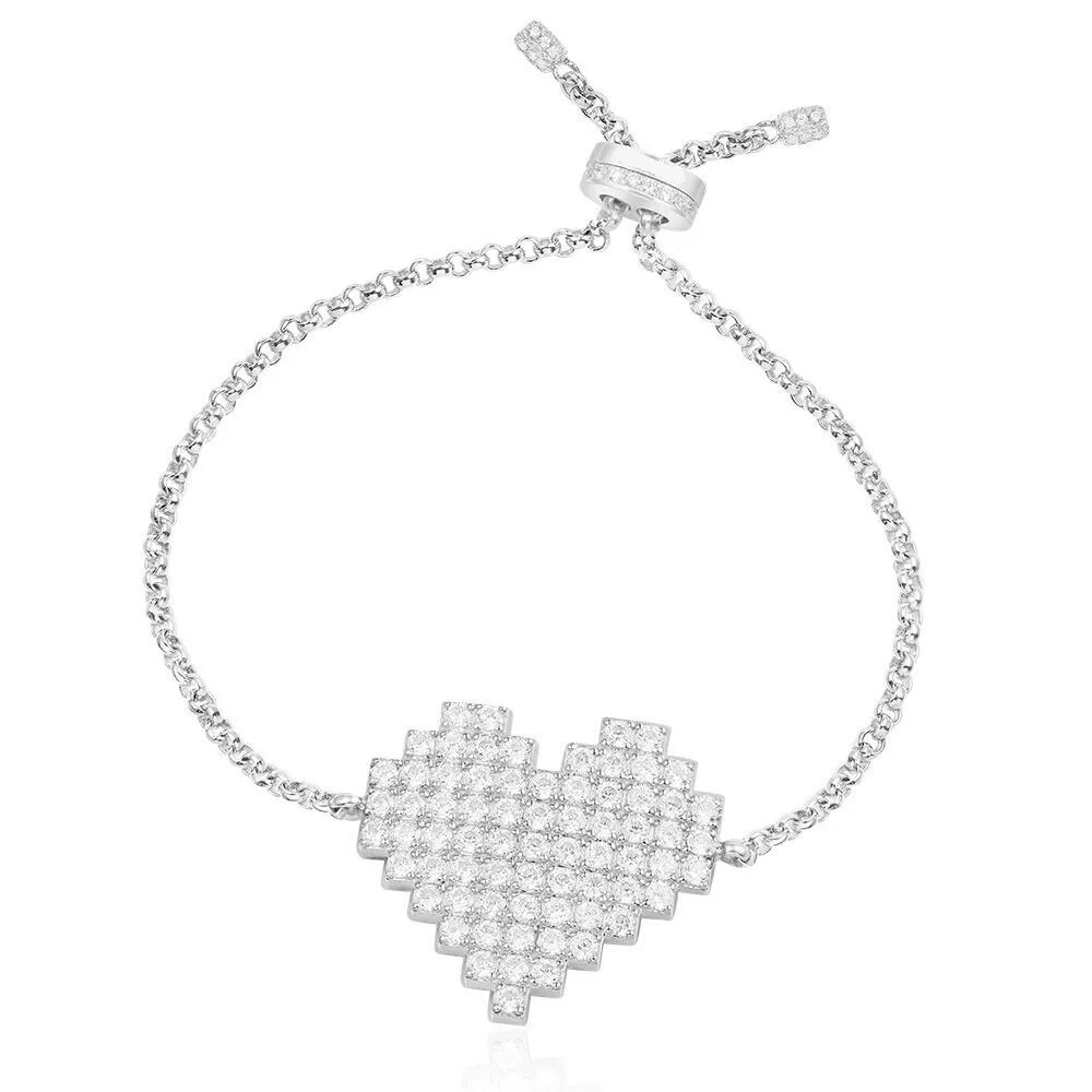 Kakany Original 1: 1 Romantische Herz Lippe bilden Glänzend Zirkon Ohrringe Monaco Frauen Glanz Schmuck: 1
