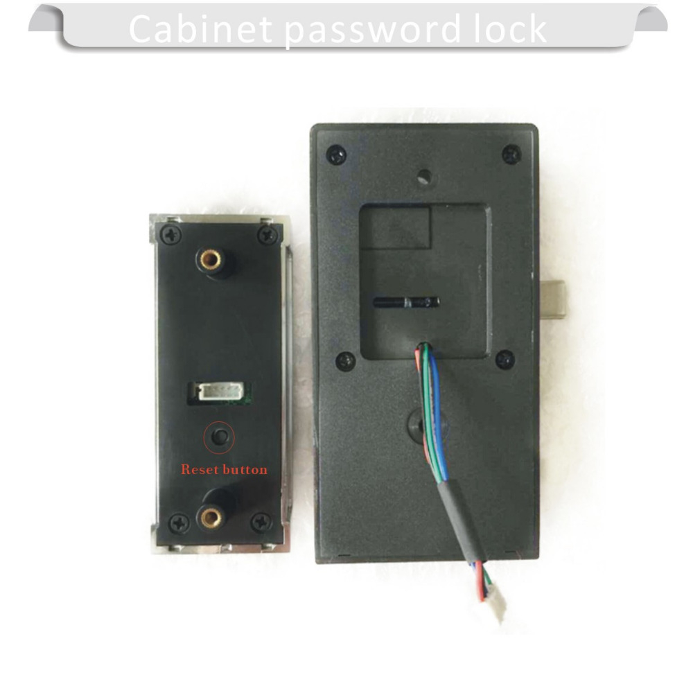 TM button &amp; password keyboard Electronic locker digital cabinet lock TM induction electronic combination lock