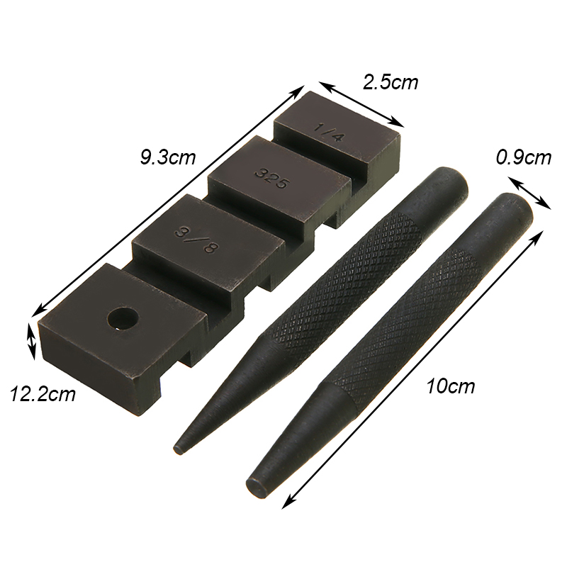 1set Mayitr Punch Breaker + Joiner Tools Pocket Chainsaw Bar Chain Link Revit Punch Breakers & Joiner Tool Power Tool Accessory