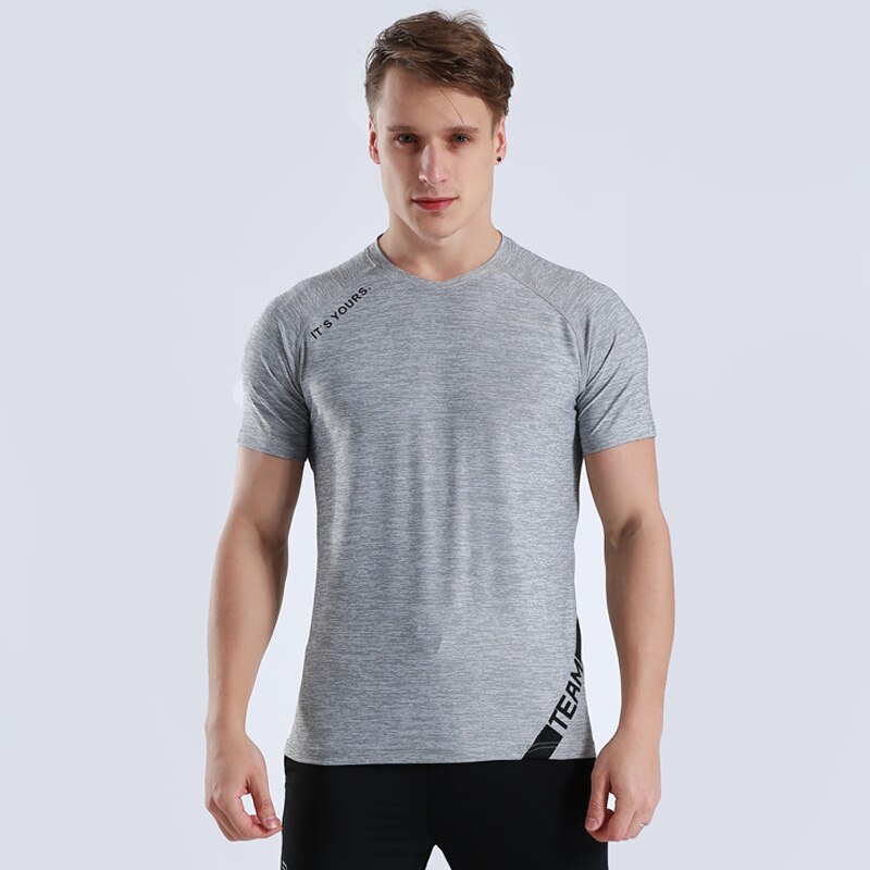 Träning träning t-shirts gym jogging tshirt sport skjorta herr kortärmad man toppar fitness sport camiseta träning t shirt crossfit