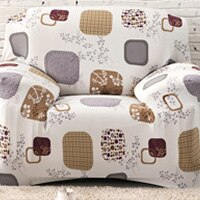Housse extensible universelle pour canapé et fauteuil, avec accoudoir, pour salon, SC007: 11