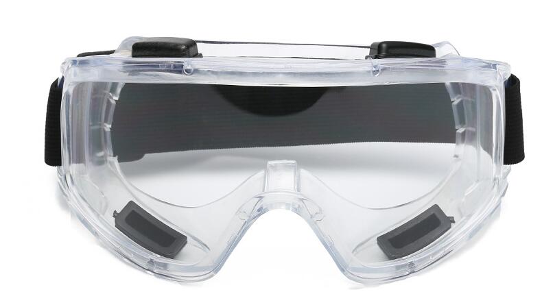 Beskyttelsesbriller beskyttelsesbriller med justerbart hovedbøjle, blød pc-ramme, vindtætte beskyttelsesbriller til sportsskiløb på motorcykler: Klar ramme