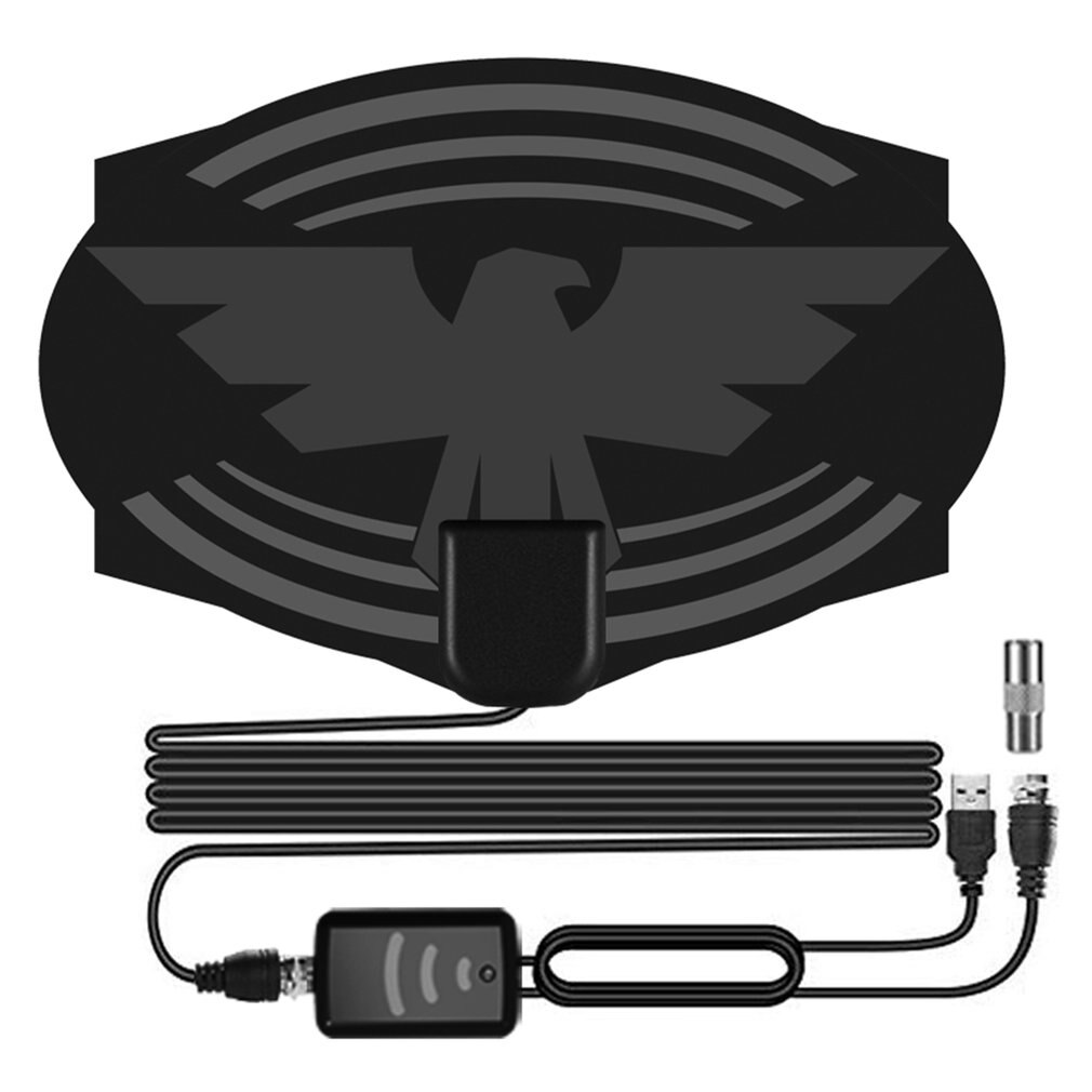 150 Mile Range Antenna TV Digital HD 4K Antena Digital Indoor HDTV Receiver 1080p Indoor Amplifier Signal Booster: Default Title