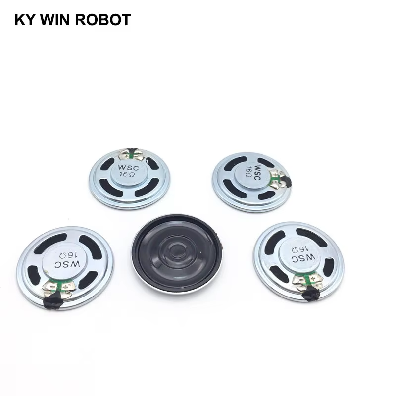 2 stuks/lot ultradunne mini-luidspreker 16 ohm 1 watt 1w 16r luidsprekerdiameter 36mm 3.6cm dikte 5mm