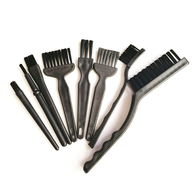 8pcs/set Anti Static Brush for Flux Paste Brush PCB Repair Tool Circuit Board for Mobile Phone Repair