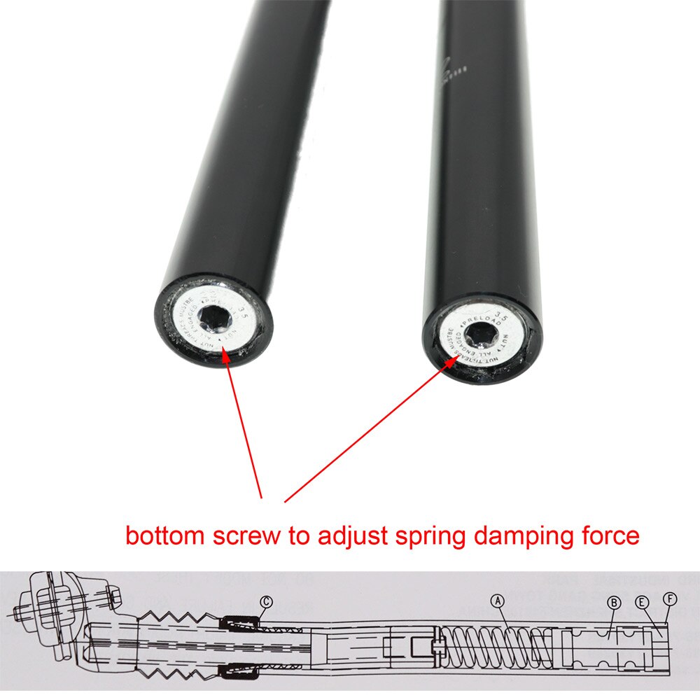 ZOOM-Suspensión tija de sillín para bicicleta, amortiguador para silla de bicicleta con suspensión, perfecto para bici de montaña, Alu MTB, 25,4, 27,2, 28,6, 30,1, 30,4, 30,9 y 31,6