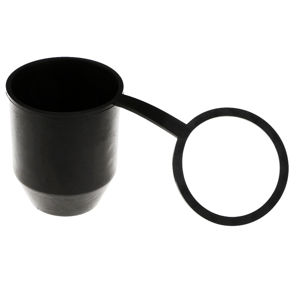 60mm Car Towbar Towball Plastic Cap Tow Ball Towing Protective Cover Black