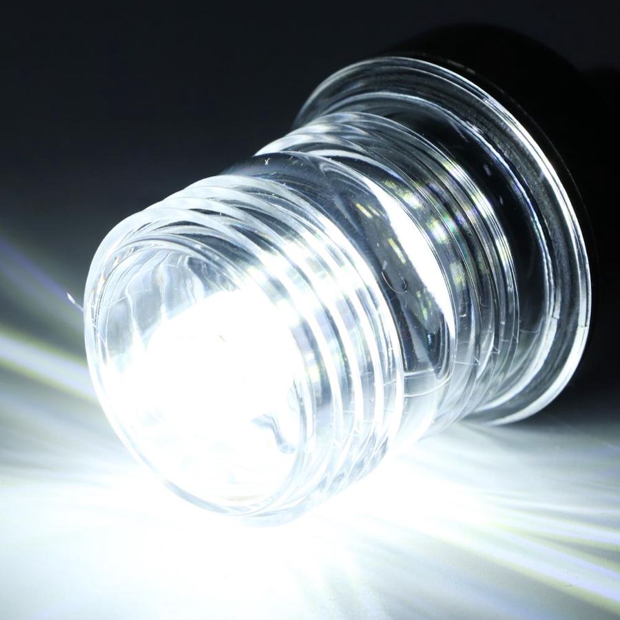 12V 5W IP65 White LED 360 Navigation Light Signal Lamp for Yachts Fishing Boats Cruises Navigation Signal Light