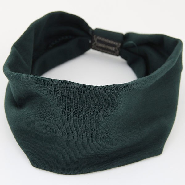 Women Solid Cotton Soft Hair Bands Casual Comfortable Headband Turban Bandanas Hair Holder Hair Accessories