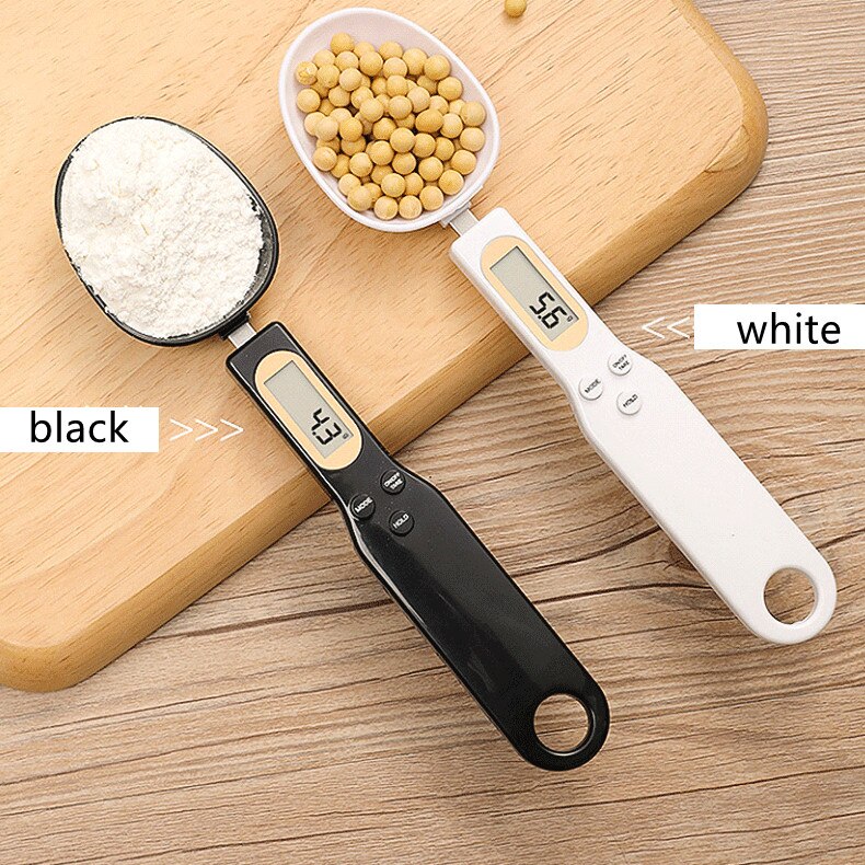 Cuchara medidora Digital con pantalla LCD, Mini báscula de peso para alimentos, herramientas de medición de cocina, 500g/0,1g