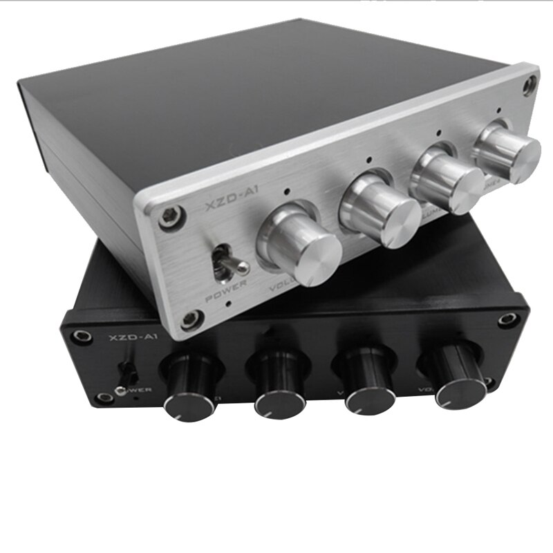 Hifi Lossless 1 Ingang 4 Output Rca Hub Audio Distributeur Signaal Keuzeschakelaar Bron Switcher Volume Versterker