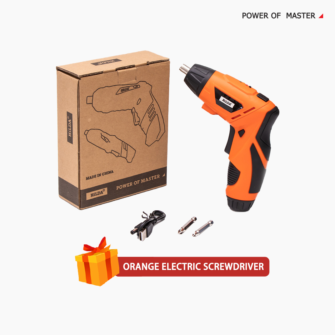 Wireless Electric Screwdriver Set Rechargeable Drill and Screwdriver Battery Twistable Handle LED For Woodworking Power Tools