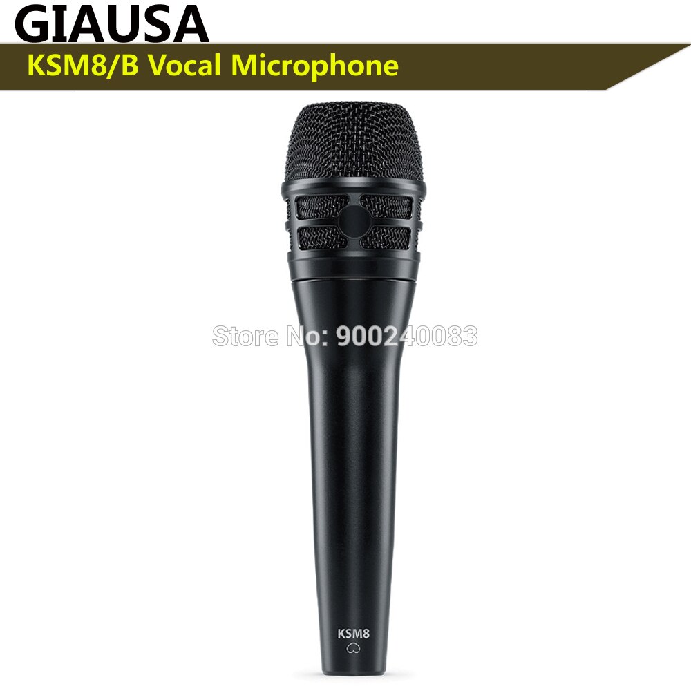 KSM8/N , KSM8/B Bedrade Dynamische Cardioid Professionele Zangmicrofoon, KSM8 Bedrade Zangmicrofoon