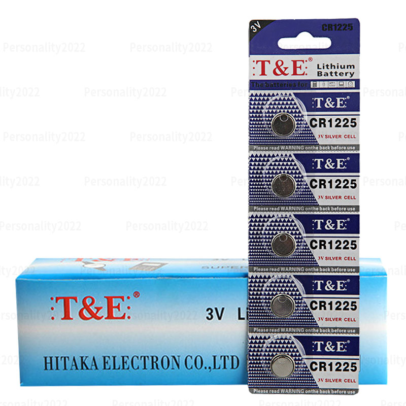 5-50PCS CR1225 3V Lithium Button Battery DL1225 ER1225GP BR1225 Coin Cell for Watch Thermometers Toy Car Key Timer Batteries