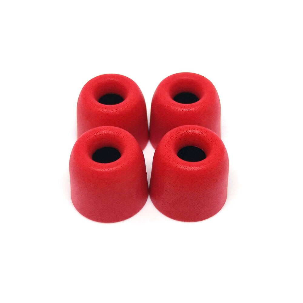 2Pair Memory Foam Ear Tips T500 (L M S) 4.9mm Caliber Ear Pads/Cap Sponge Eartips For In-ear Headphones Tips Headset Accessories: Pink