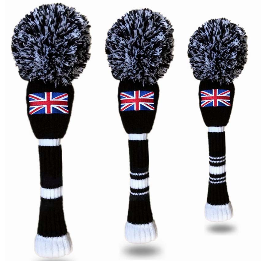 Pom Golf Club Covers Headcovers Set #1 #3 #5 Voor Driver Fairway Hybrid Putter Headcover 1 3 4 5 7 X: Type11 3Pcs