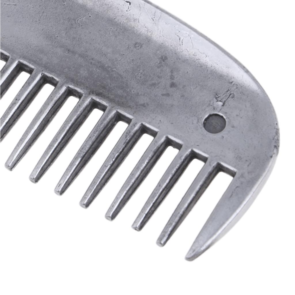 Stainless Steel Horse Curry Comb Brush Horse Grooming Equestrian Supplies