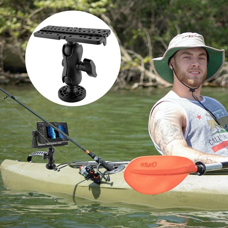 Swivel Fisch Finder Montieren Basis 360 Grad Swivel Fisch Finder Montieren Basis GPS Navigation Fisch Finder Halterung Für Marine Boot kajak
