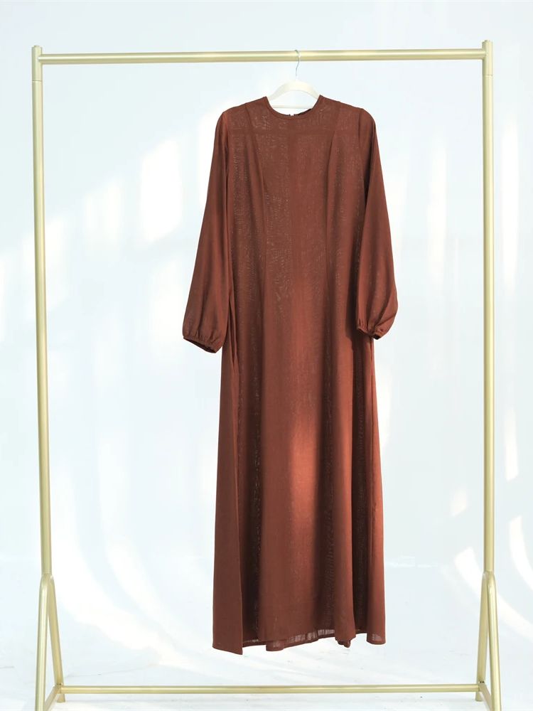 Abaya-Robe musulmane arabe pour femmes, vêtements de prière modestes, caftan Kebaya, robe éducative, Ramadan, Dubaï