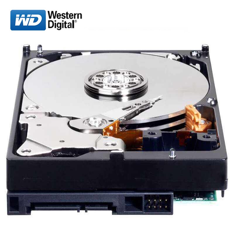 Wd 500gb stationær computer 3.5 "intern mekanisk harddisk sata hdd 500gb 6gb/ s hd harddisk til desktop