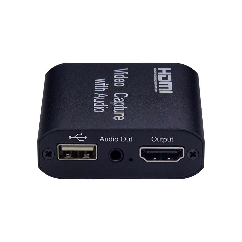 Video Capture Card To USB 2.0 1080P HD Recorder Game Recording Box Camcorder Action Cam For High Definition Acquisition
