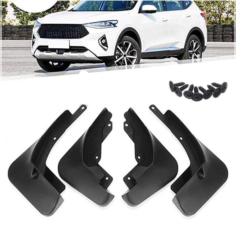 Pcs Abs Plastics Automobile Fender Mudguards Mud Flaps For Great Wall