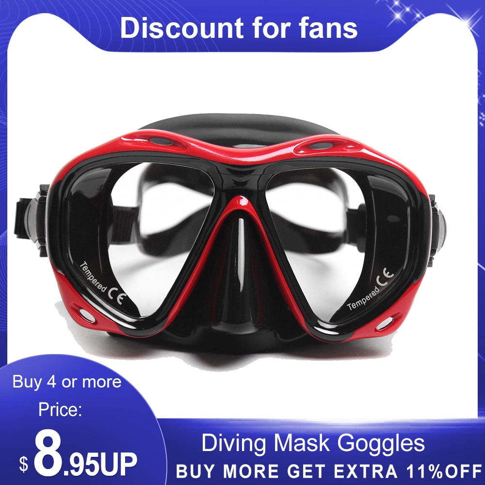 Professionele Siliconen Gear Scuba Duikbril Snorkel Volwassenen Anti-Fog Uv Waterdichte Zwemmen/Dive Bril Mannen Vrouwen bril