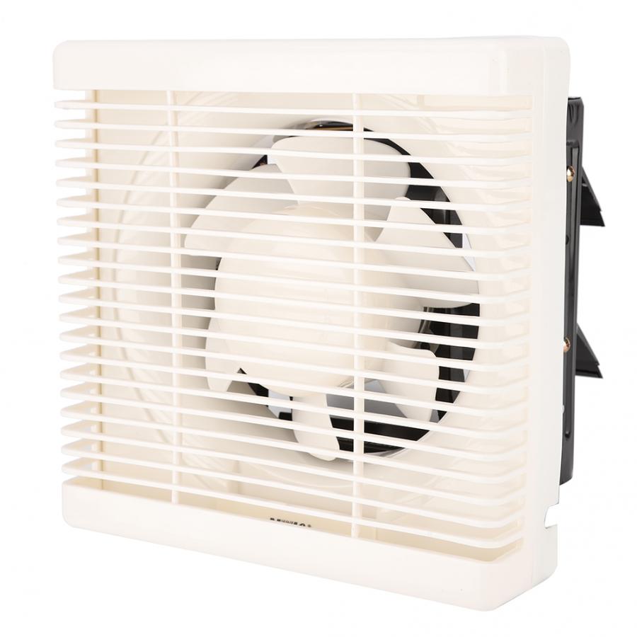 220V Wall Mounted Exhaust Fan Noiseless Kitchen Bathroom Ventilating System wall fan exhaust fan