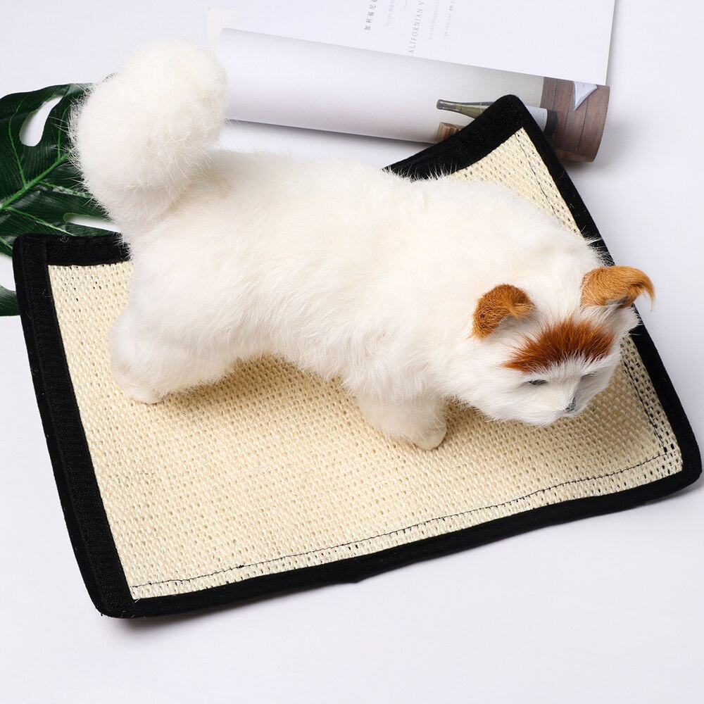1PC Natuurlijke Sisal Zachte Stof Anti-stress Krassen Mat Sofa Protector Cover Couch Guard Meubels Bescherm Pads Huisdier producten