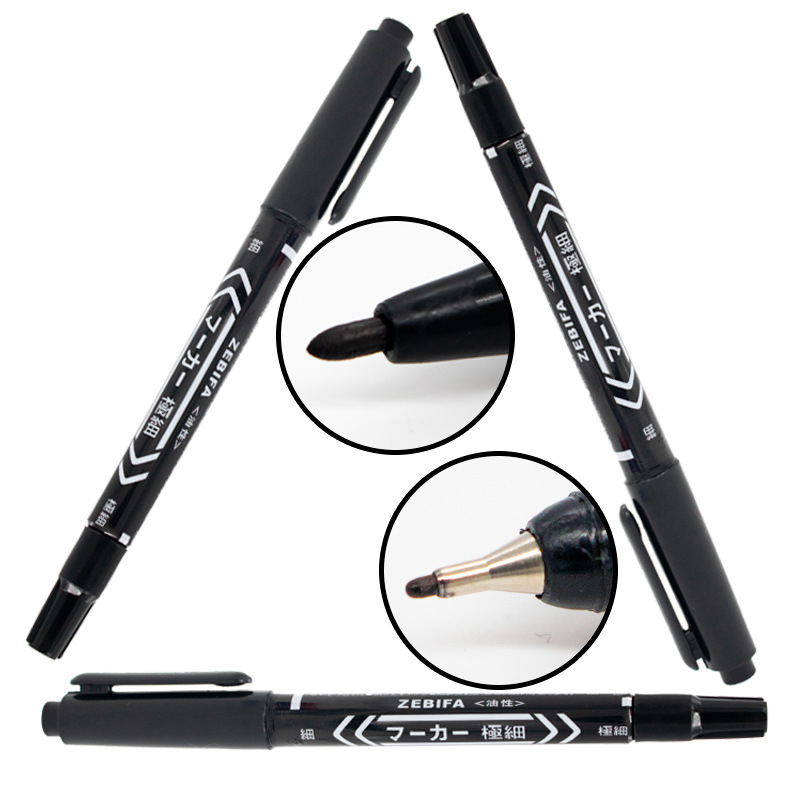 3/5 szt Białe pisaki Markery Permanentne markery z głębokimi otworami Tłuste wodoodporne długopisy z długą główką robić malowania skał Kamień Ceramiczne drewno: Burgundowy