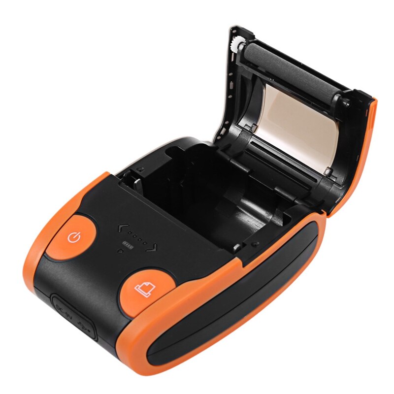 Tragbare Mini 58mm Bluetooth kabellos Thermische Erhalt Fahrkarte Drucker für praktisch Rechnung Maschine Einkaufen Drucker für Geschäft1 EU pl