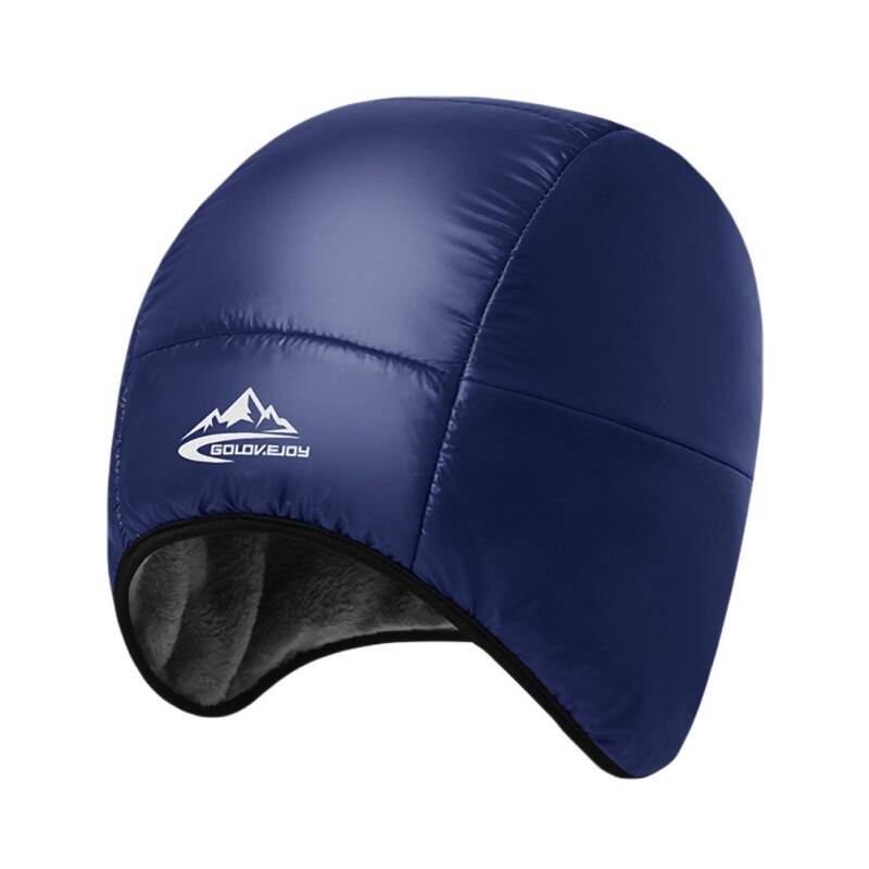 Winter Waterproof Down Cap Ear Protection Ski Hat Outdoor Waterproof Windproof Beanie Hat Ski Hiking Ear-cap Thermal Cap