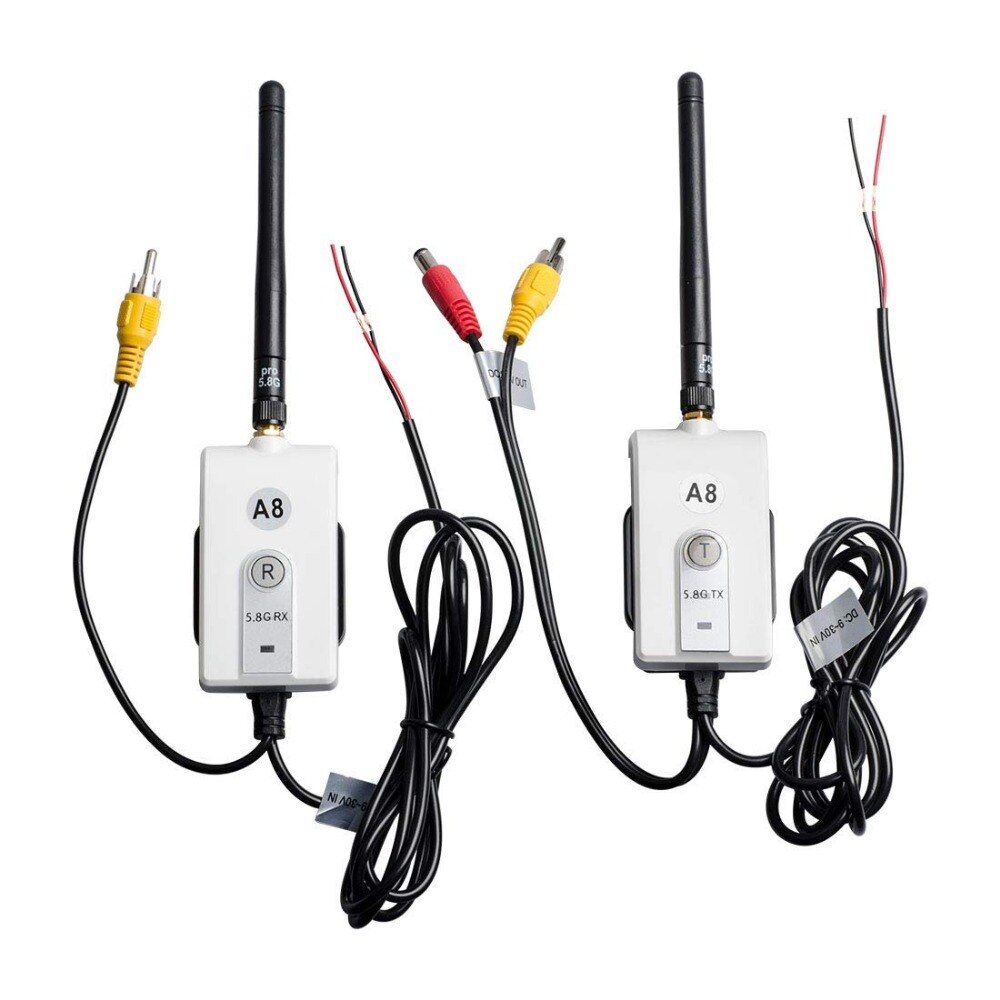 Wirelessan Wireless A8-625-28 Video Transmitter & Receiver Kit for Cars, Small Trucks, Video Transmit etc. Backup Camera System