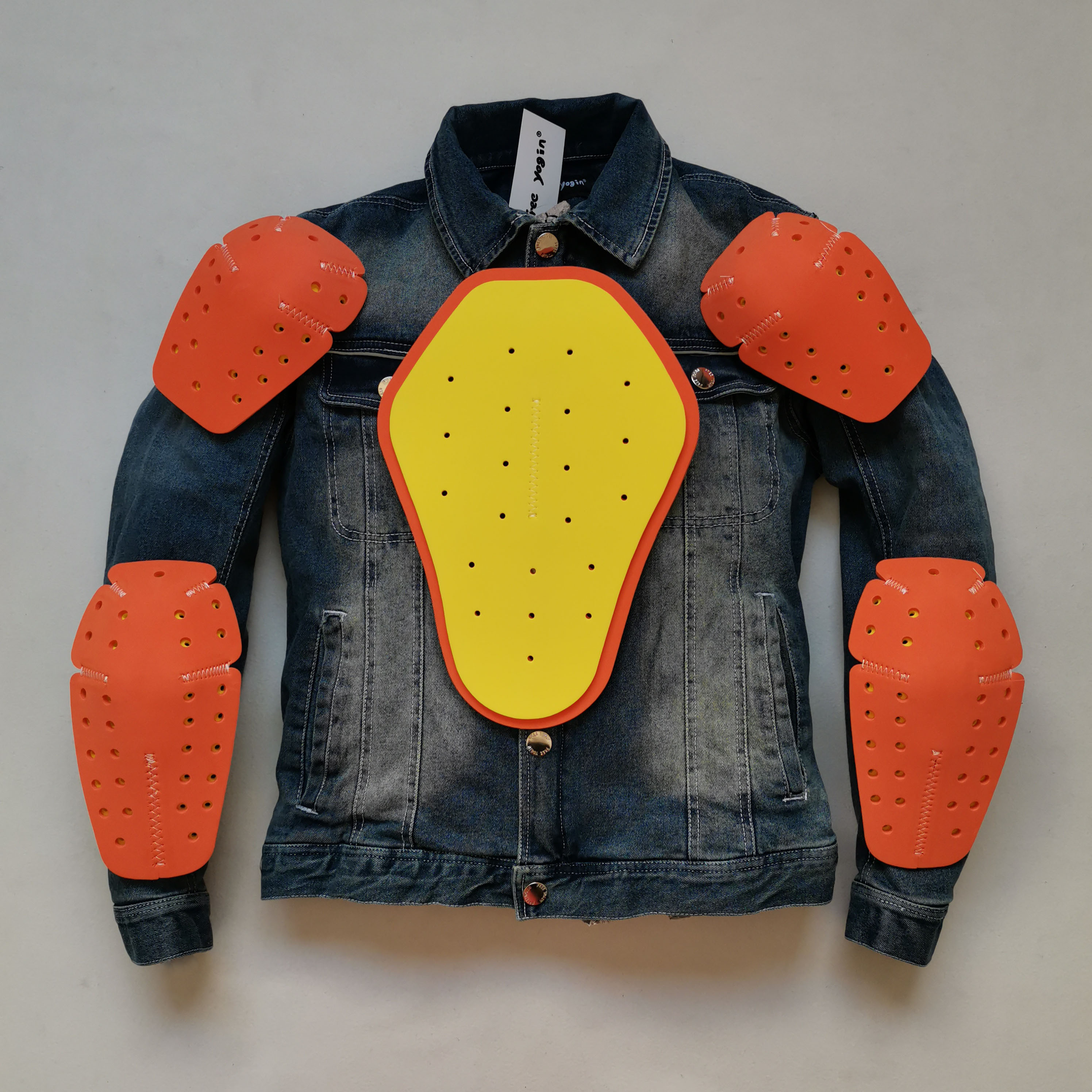 Motorcykel racing jeans jakke ridejakke tøj herre fritid rytter motorcykeltøj faldtæt jakke jakke frakke