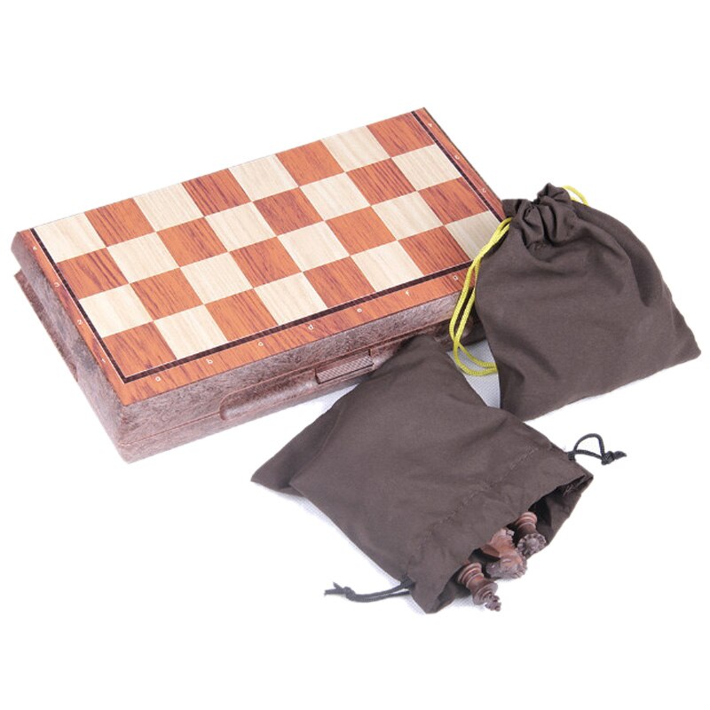 Tablero magnético, juego de ajedrez portátil de viaje, tablero de ajedrez plegado, juego de ajedrez magnético Internacional, juego de ajedrez de S