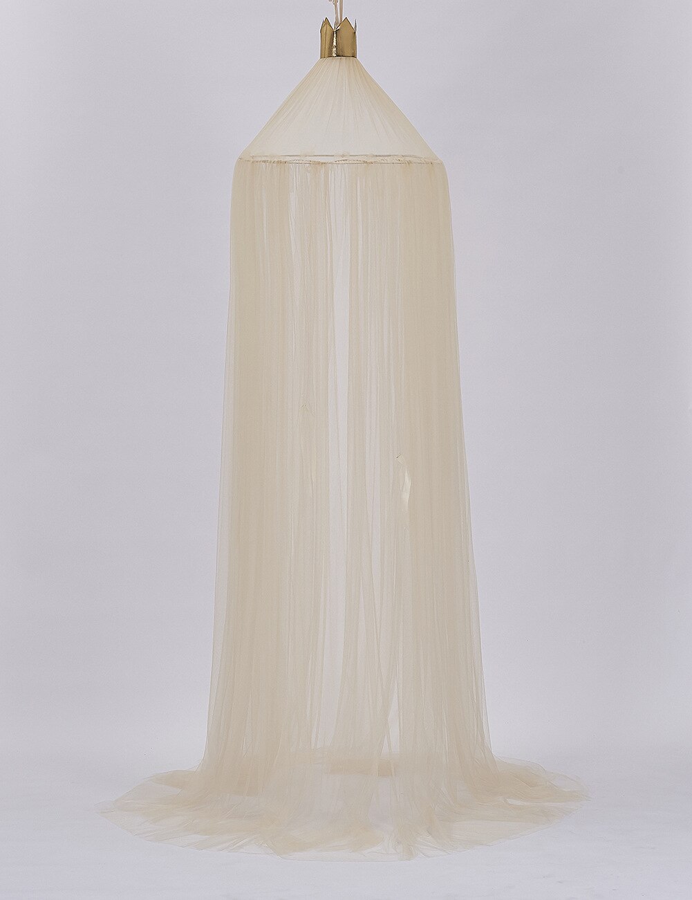 Cache-sommier en coton 7 couleurs | , couvre-lit en forme de dôme, baldaquin en coton, couvre-lit rideau pour bébés enfants, décoration de jeu à domicile: Khaki