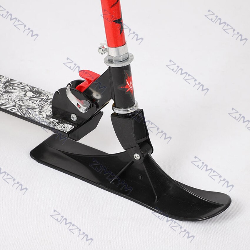 Portable planche à roulettes luge Snowboard pour enfants hiver neige Ski traîneau Scooter Snowboard équitation outils pièces de rechange universelles