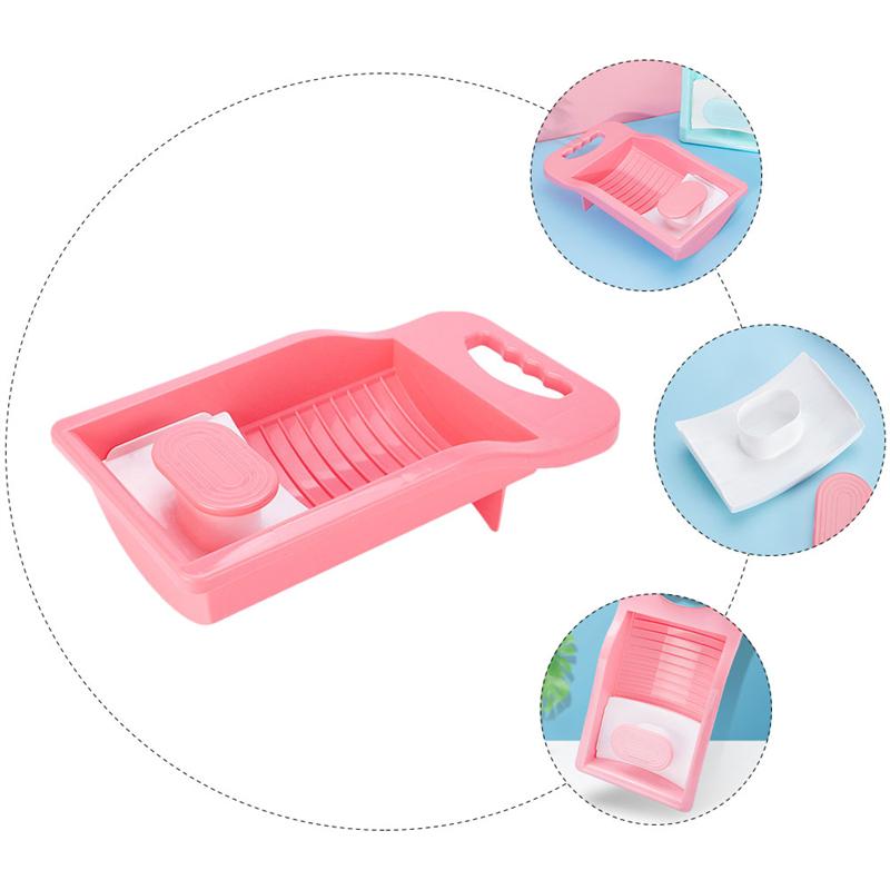 1 Set Of Home Underwear Washboard Clothes Washing Board Scrubbing Board