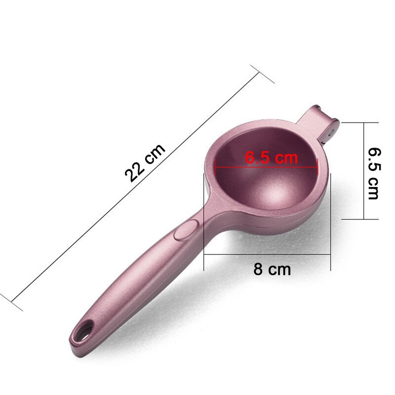 Manual espremedor de citrinos espremedor laranja limão imprensa citrinos gadgets cozinha e acessórios ferramentas de cozinha espremedor laranja: Rosegold