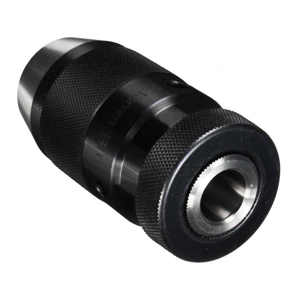 Self-Tightening Drill Chuck Light Heavy Duty Self-Locking Milling B16 B10 Precision Bit Hand