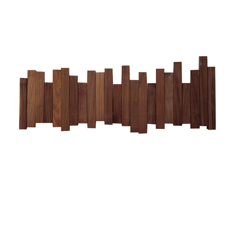 Wooden Wall Hook Coat Rack Wall Hanging Rack Solid Wood Storage Rack Rustic Wood Hanger Housewarming