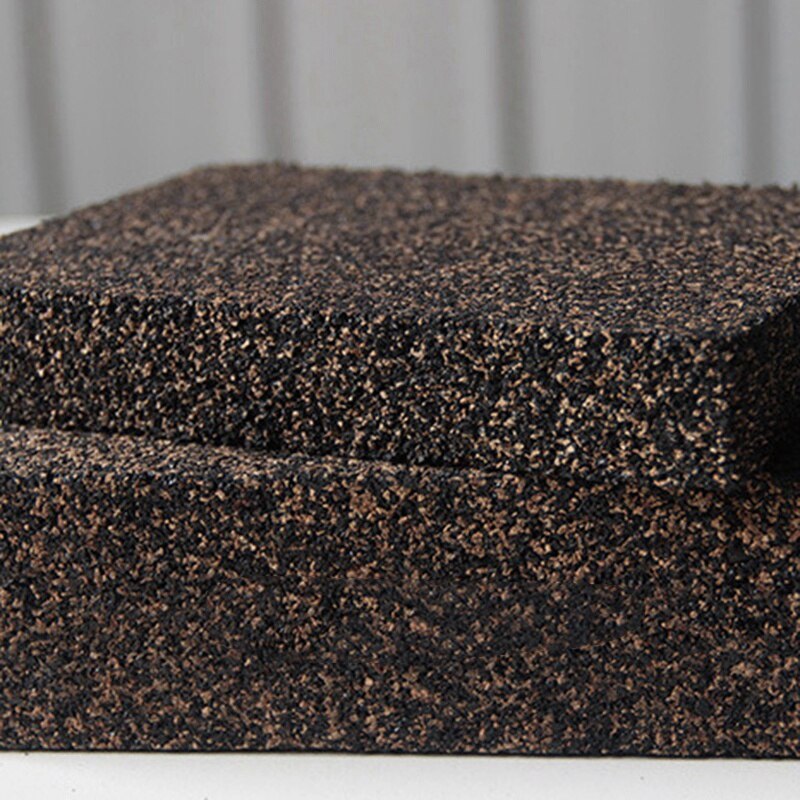 Anti Vibration Isolation Pads - Composed Of Rubber & Cork - Thick & Heavy - 6 X 6 X 2 Inch (2 Pack)