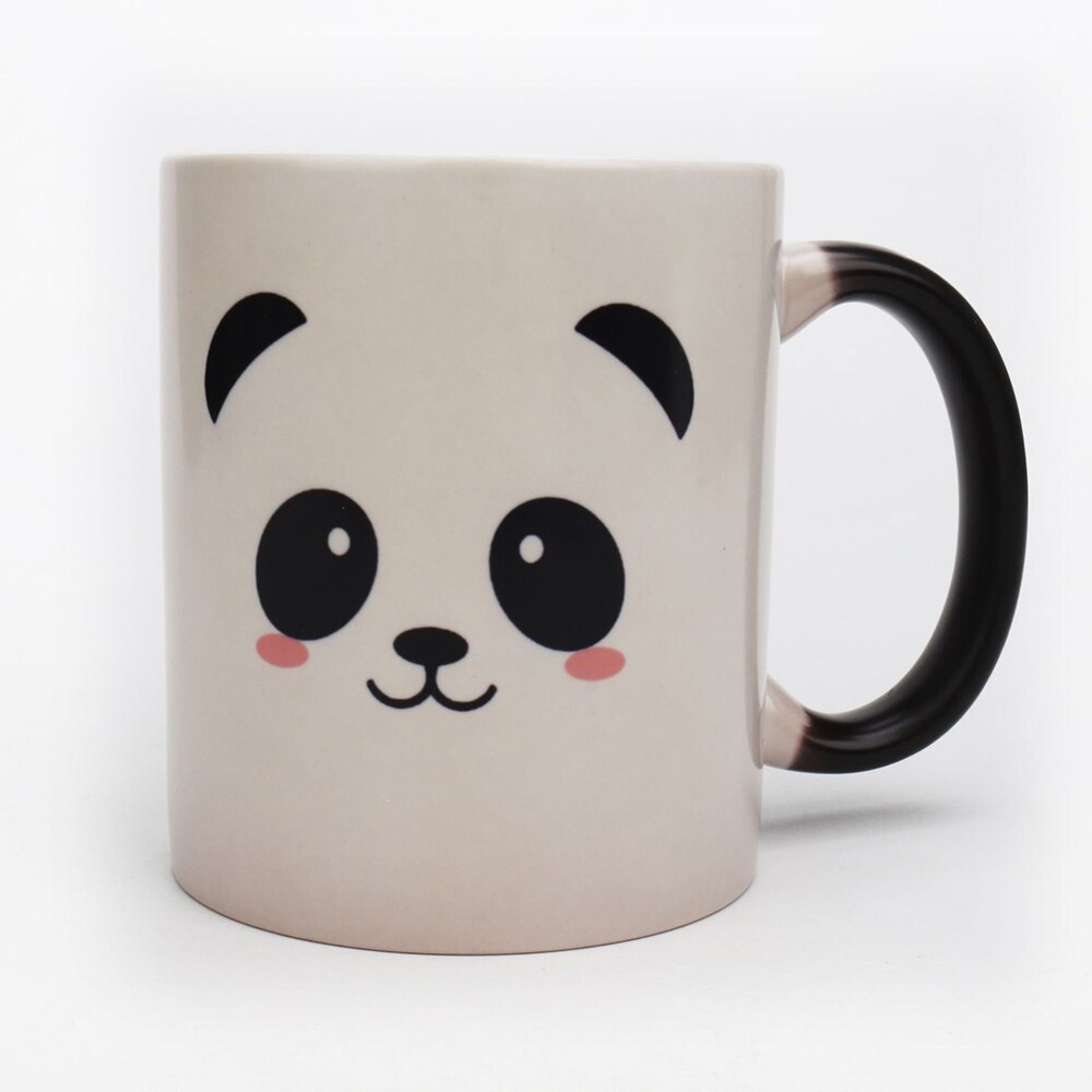 1Pcs Cartoon Color Changing Mug Ceramic Mug Panda ... – Grandado