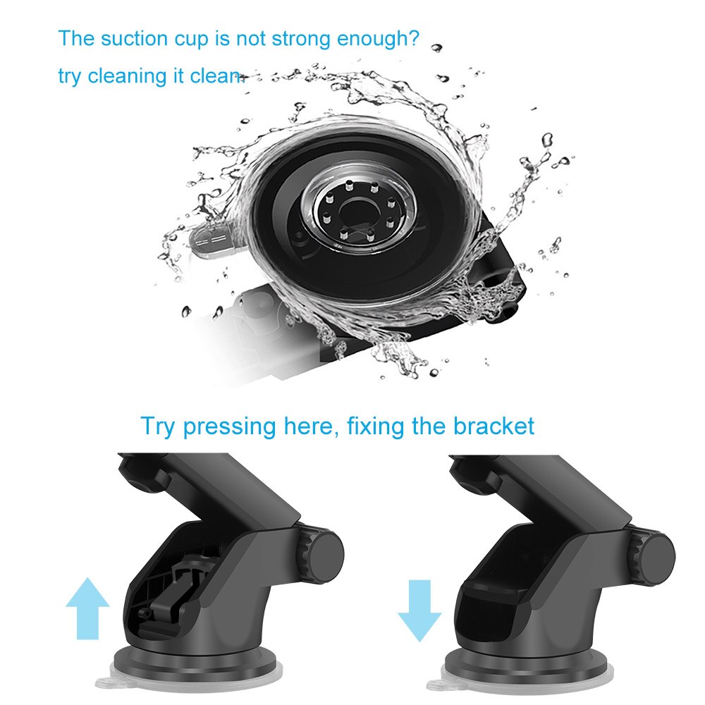 FDGAO Qi Car Wireless Charger for IPhone 12 11 X XS XR 8 Fast Wireless Charging Mount for Samsung S10 S20 S21 Car Phone Holder