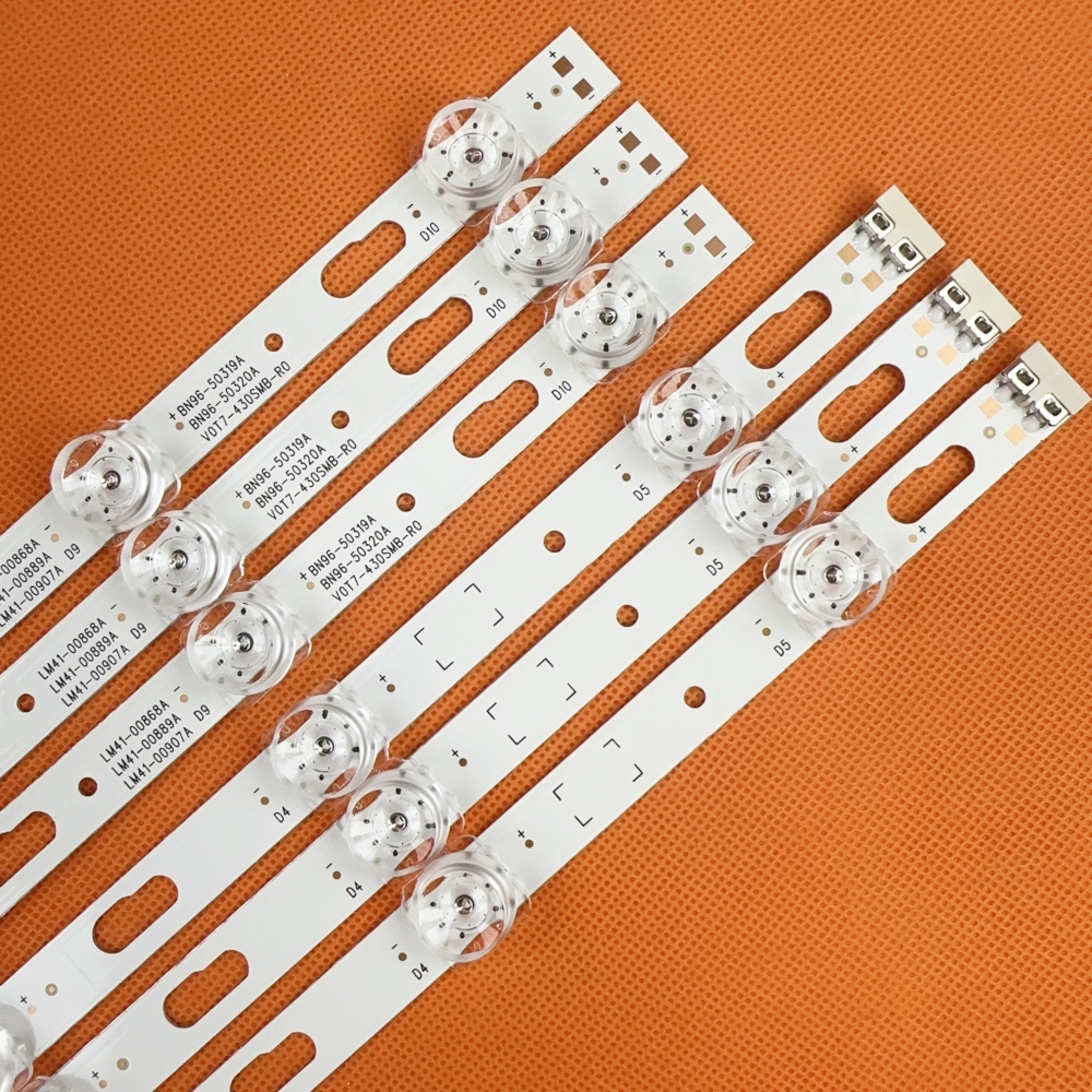 Led-nauha  ue43 tu 7125 kxxc  ue43 tu 7125k un43 tu 7000 un43 tu 8000 un43 tu 8200 ue43 tu 7100 bn96-50319a 50320a lm41-00867a