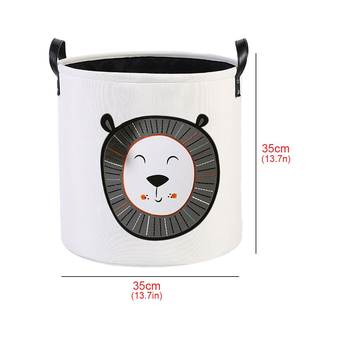 Home Large Organizer Storage Bag Clothes Packaging Toy Packing Bag Quilt Closet Clothing Luggage Bag For Pillow Blanket Bedding: lion medium