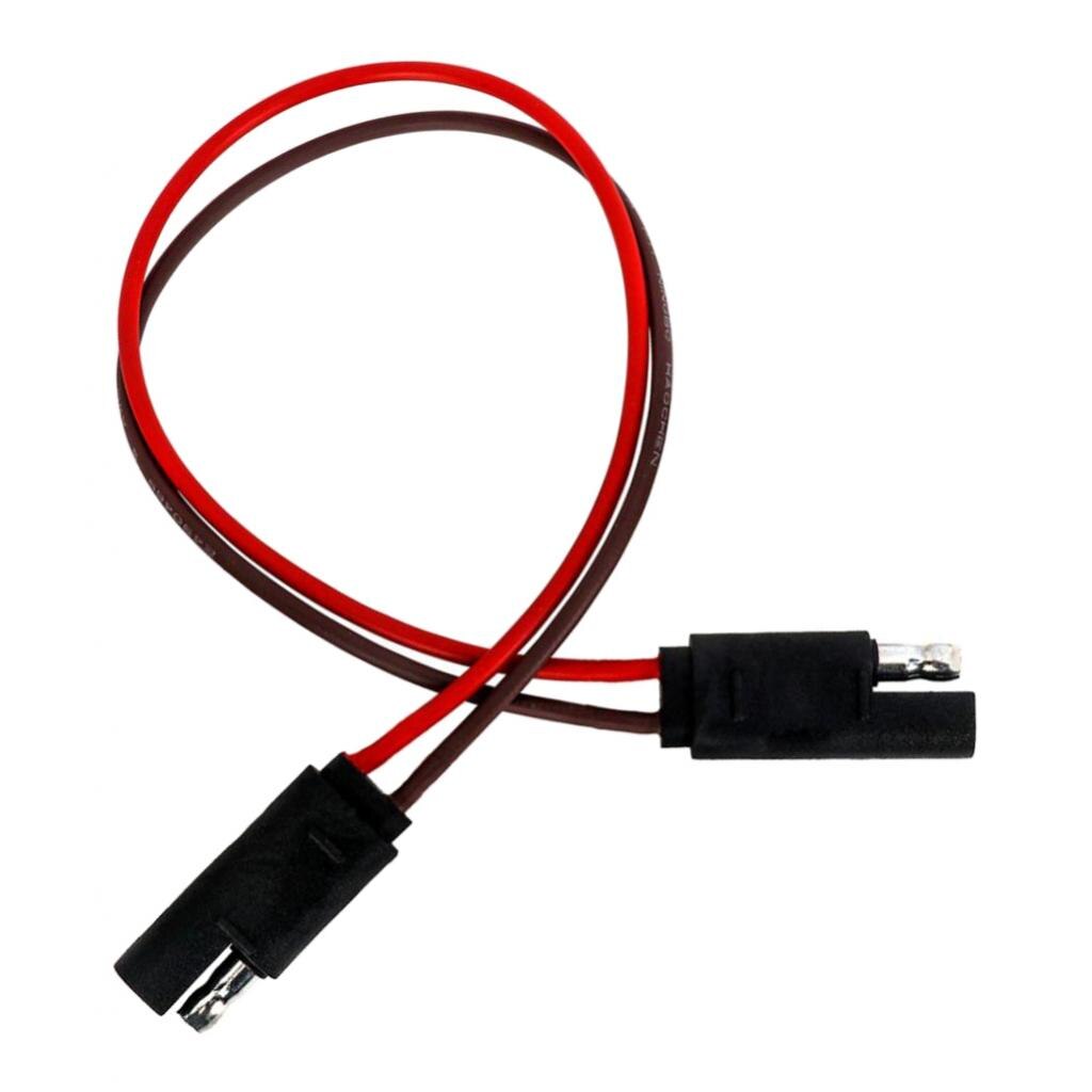Trailer Flat Plug 2 Pin 12 Inch Extension Cable Connector For Trailer Light