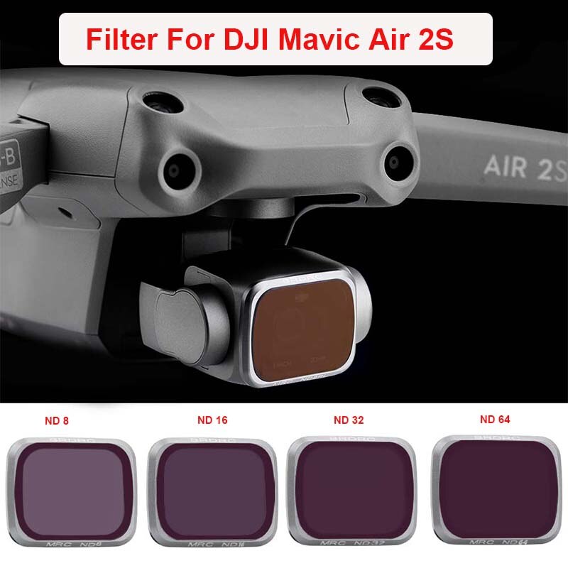 for DJI Mavic Air 2S Lens Filter ND Filter UV CPL NDPL4/8/16/32/64 Light Filters Sets for DJI Air 2S Gimbal Camera Accessories